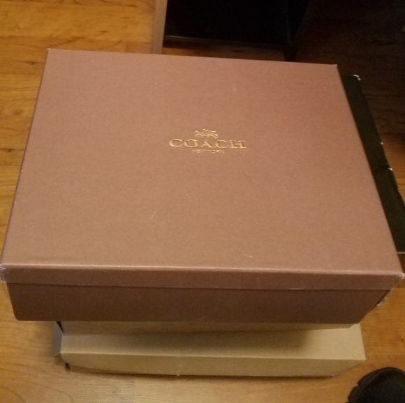 Coach size 9 Lindsay wedge. Peep toe - Picture 4 of 4